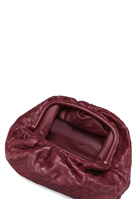 Pouch Intrecciato Nappa Clutch